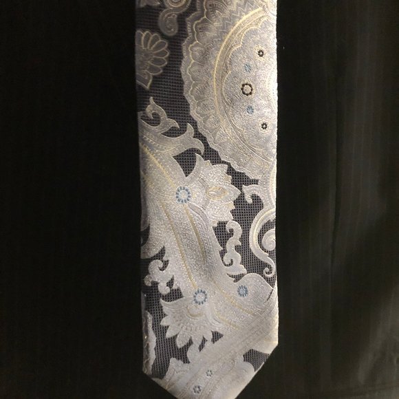 Mint condition blue patterned Ermenegildo Zegna - Picture 1 of 4